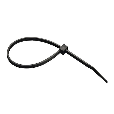 Caplugs Cable Tie, 9 in L, 2 in Max Bundle Dia., Natural, Nylon 6/6, 120 lb Strength, 100 PK CAB-B8L9C.